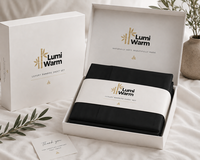 LumiWarm™ 4Pc Luxury Bamboo Sheet Set