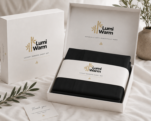 LumiWarm™ 4Pc Luxury Bamboo Sheet Set