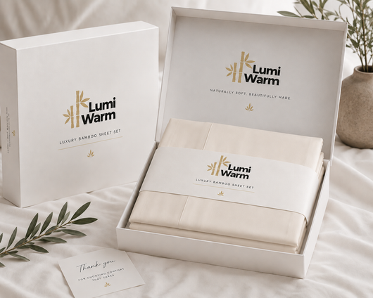 LumiWarm™ 4Pc Luxury Bamboo Sheet Set