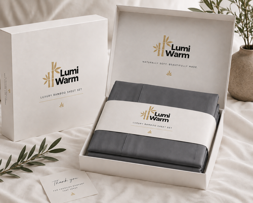LumiWarm™ 4Pc Luxury Bamboo Sheet Set