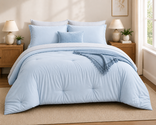 Lumiwarm 7-Piece Microfiber Bedding Set