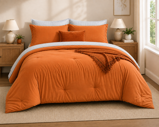 Lumiwarm 7-Piece Microfiber Bedding Set
