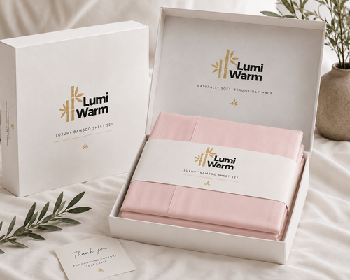 LumiWarm™ 4Pc Luxury Bamboo Sheet Set